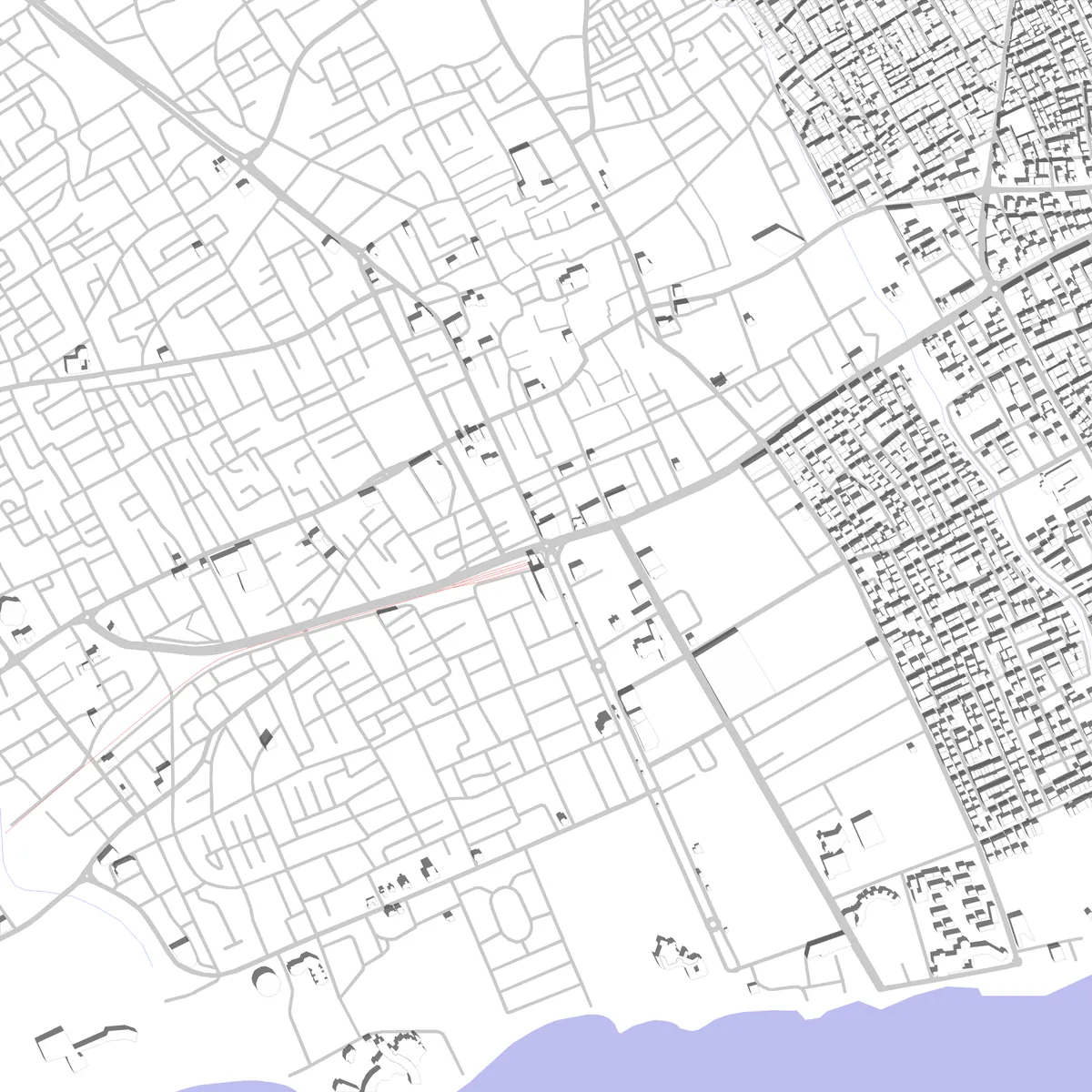 Nabeul site plan (2.5 km)