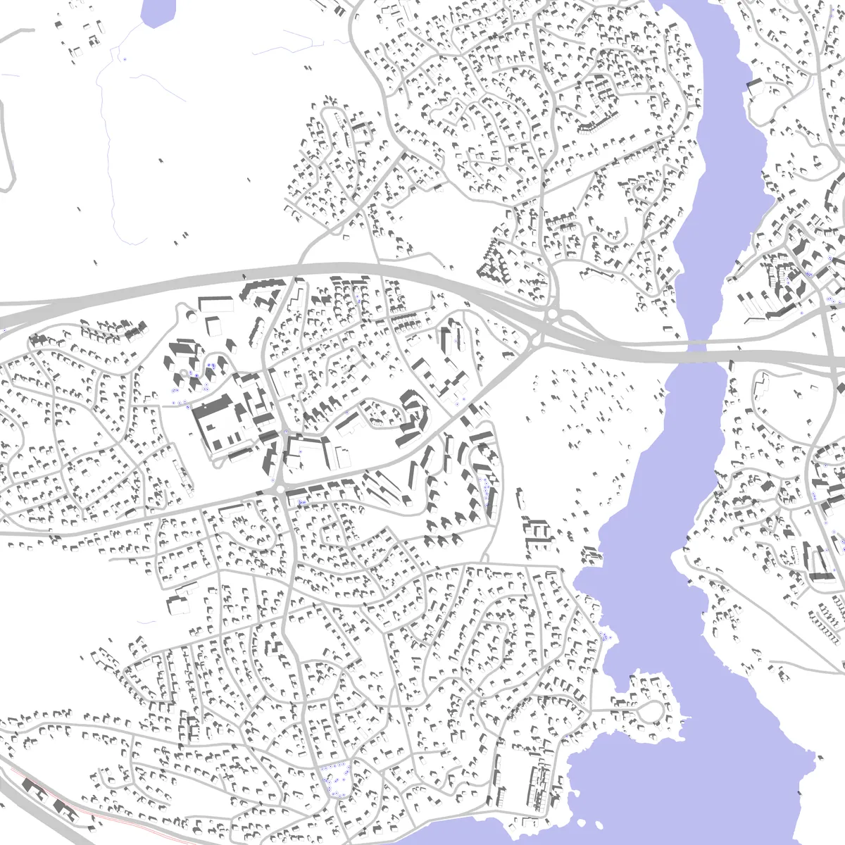 Nacka site plan (2.5 km)
