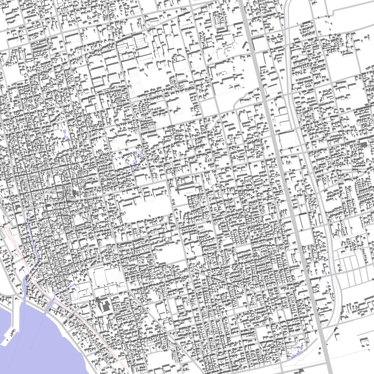 Nagahama site plan (2.5 km)