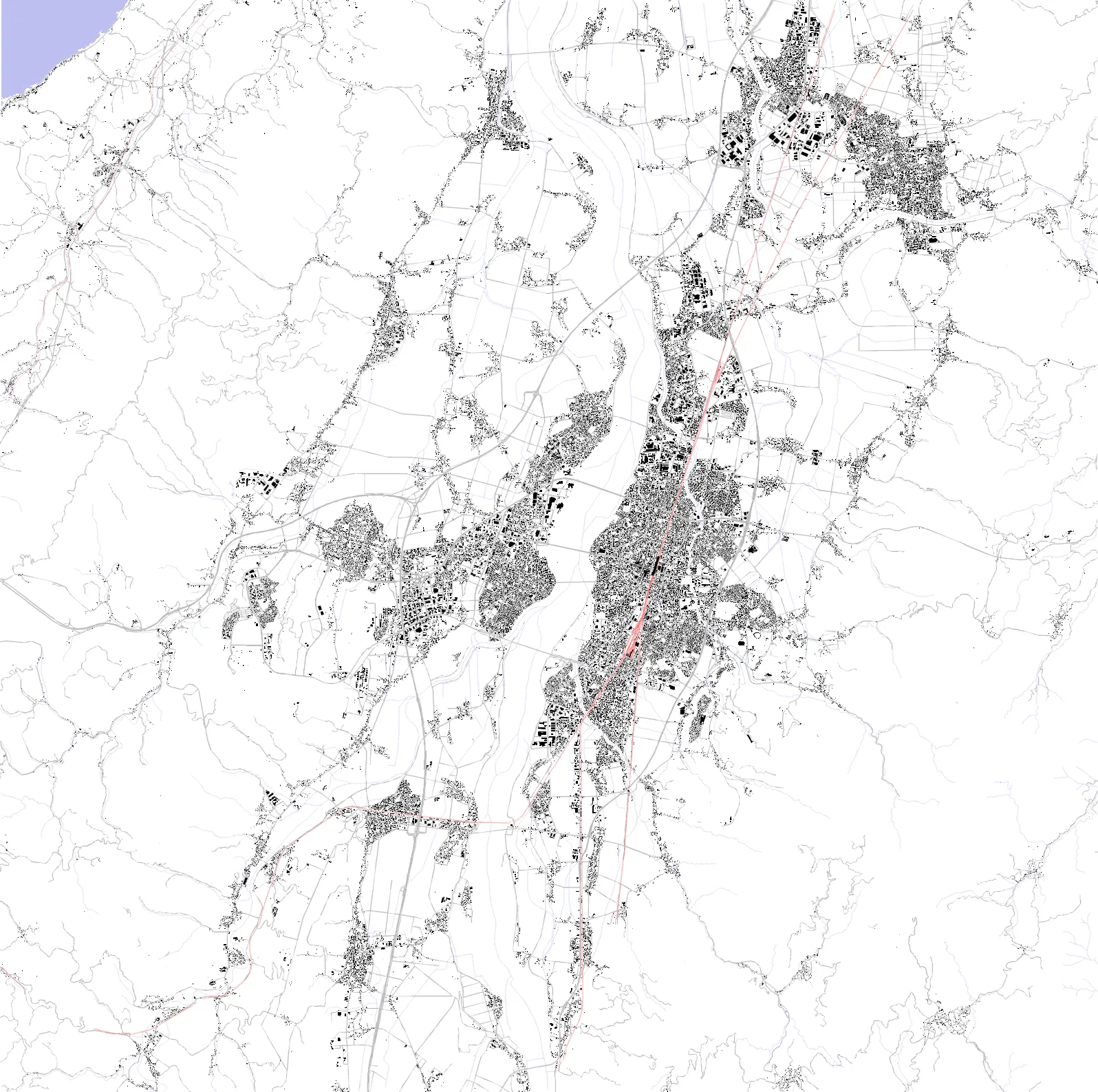 Nagaoka figure ground plan