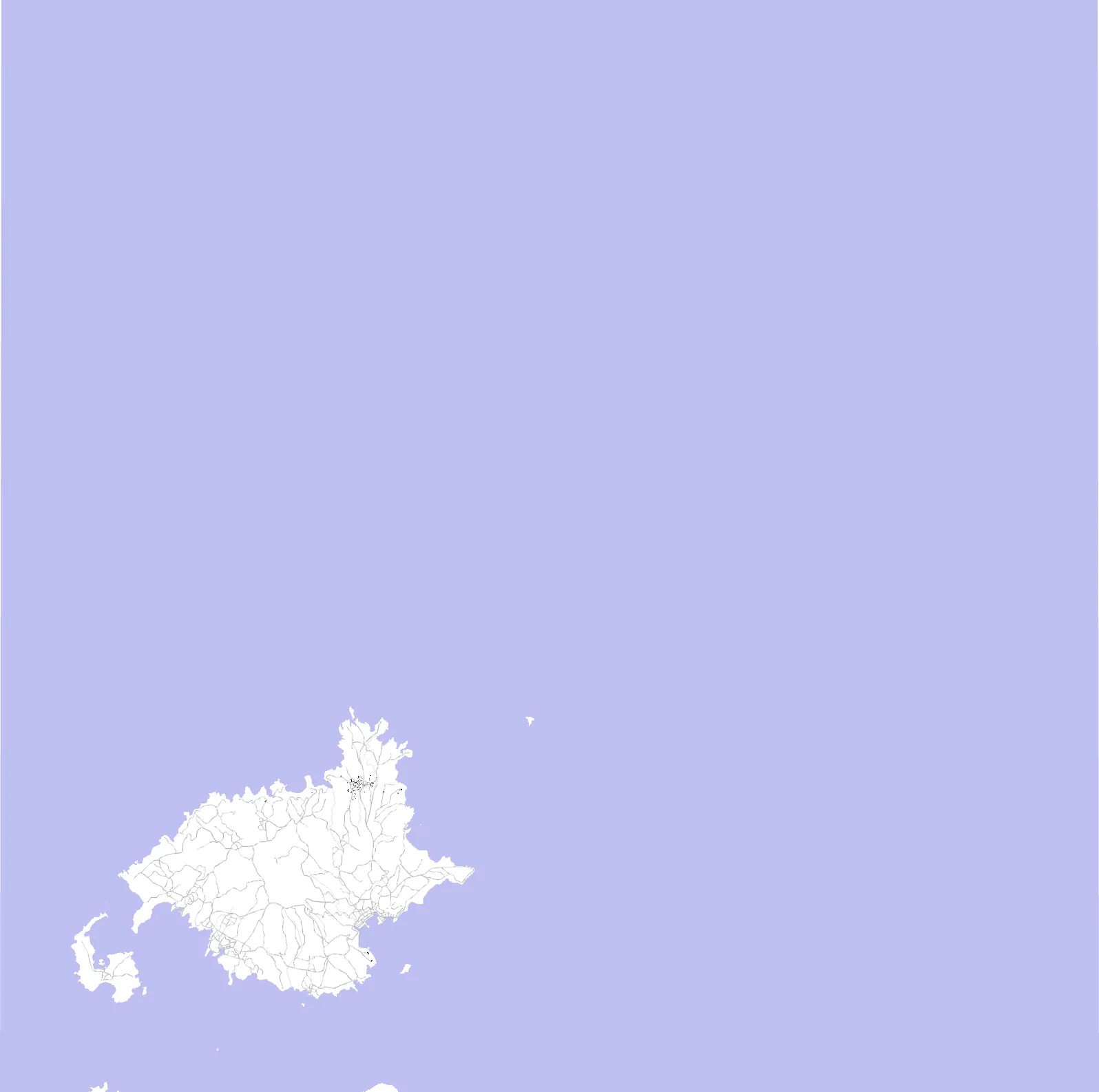 Nagasaki figure ground plan