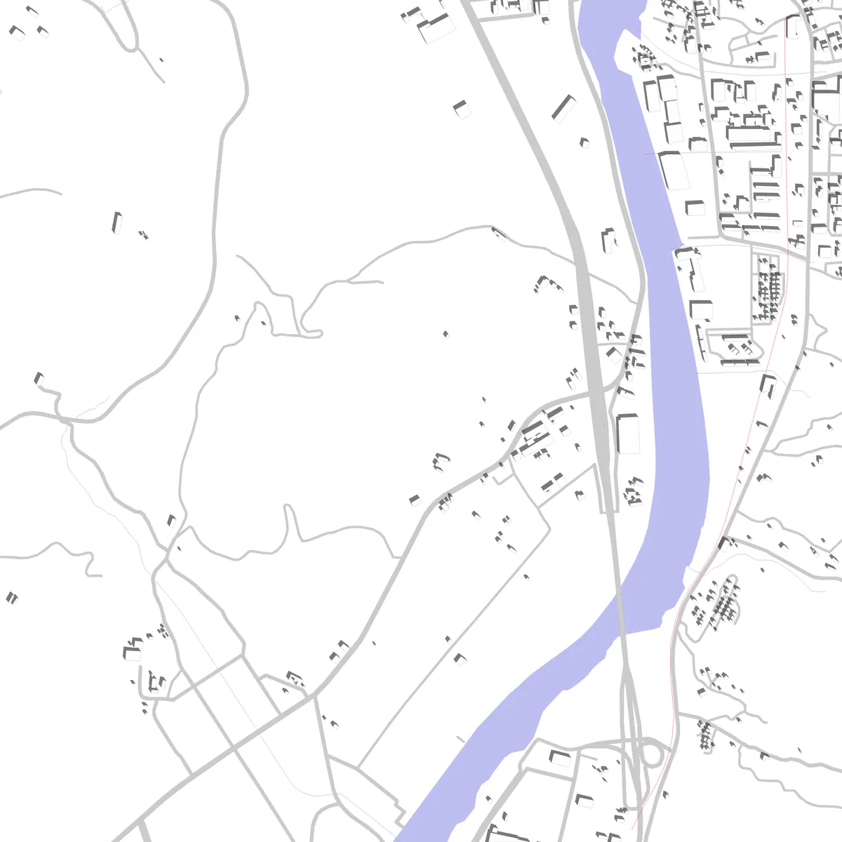 Nagasaki site plan (2.5 km)