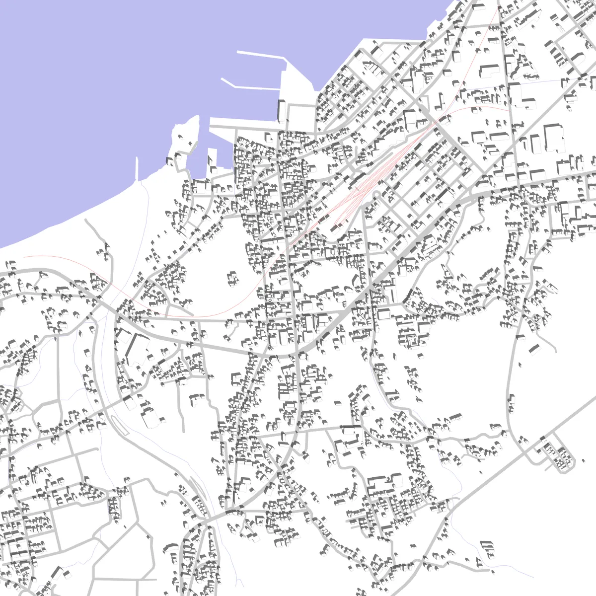 Nagato site plan (2.5 km)