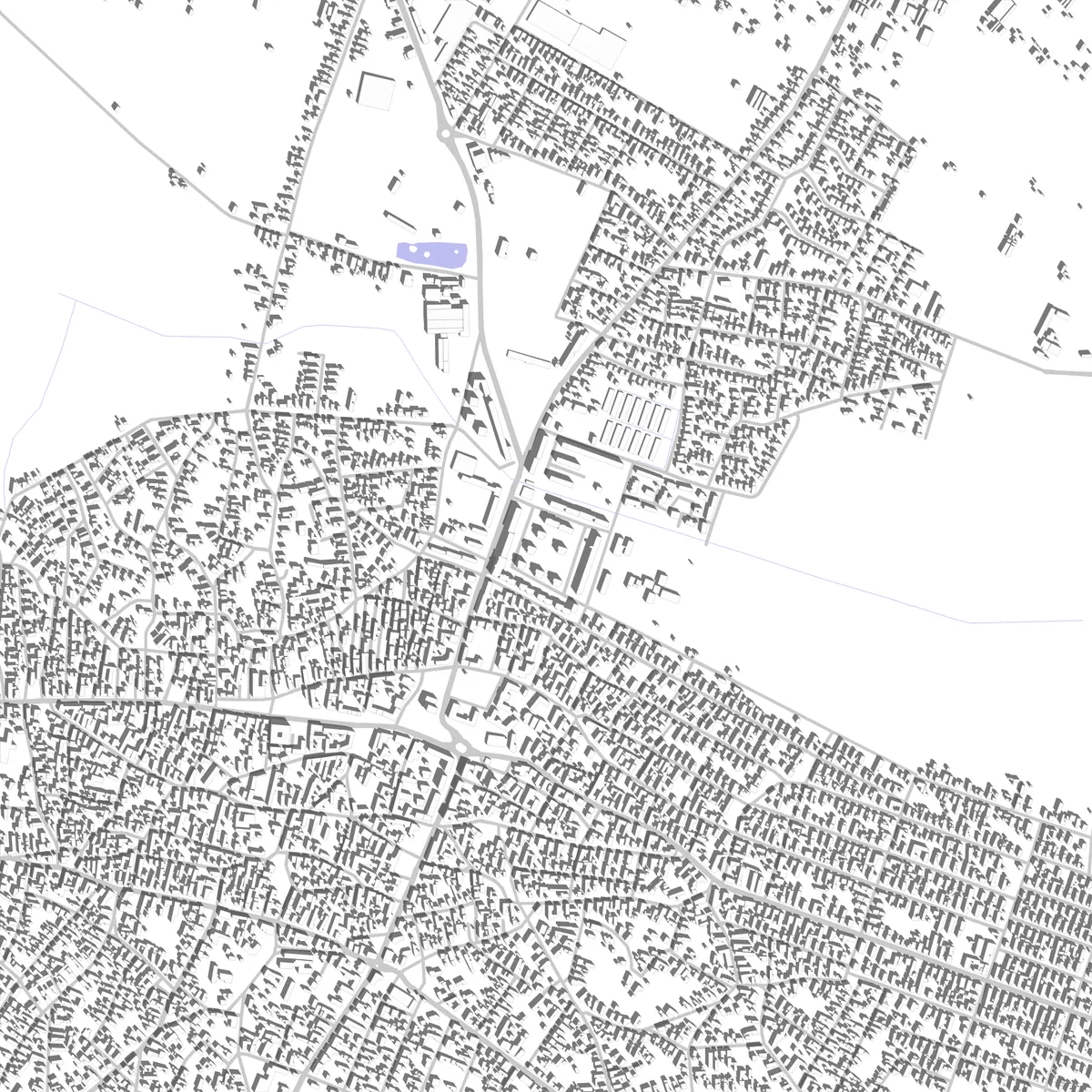 Nagykőrös site plan (2,5 km)