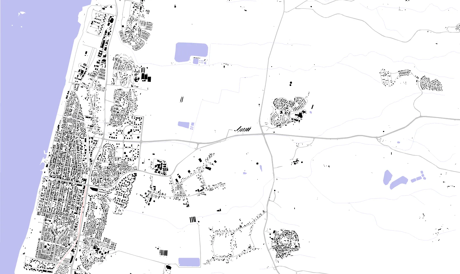 Nahariya Schwarzplan