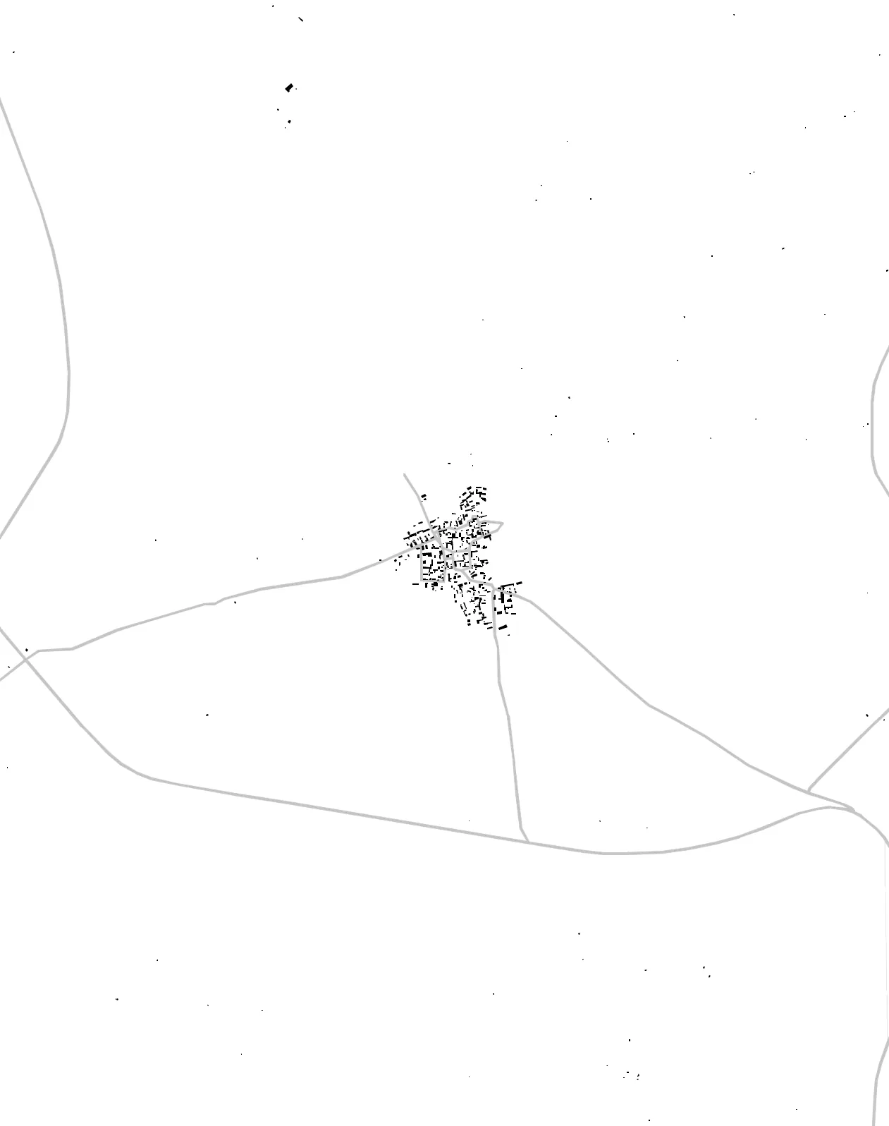 Najafabad figure ground plan