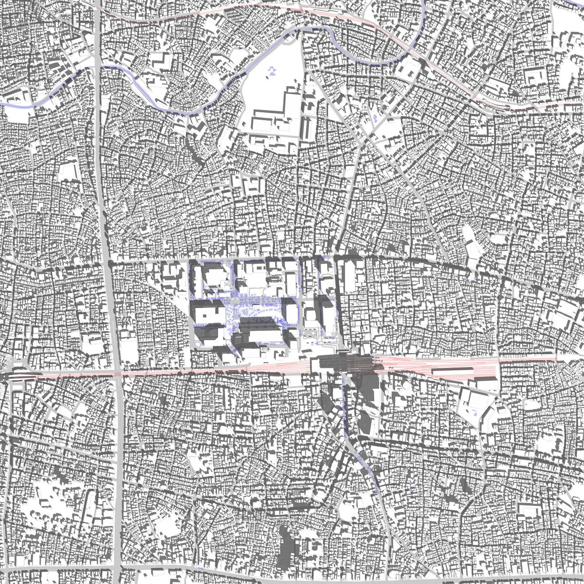 Nakano site plan (2.5 km)
