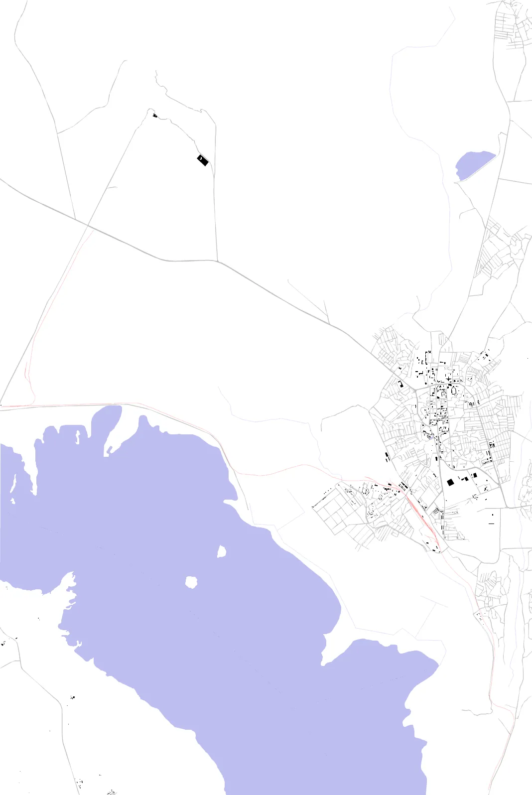 Nakhchivan Schwarzplan