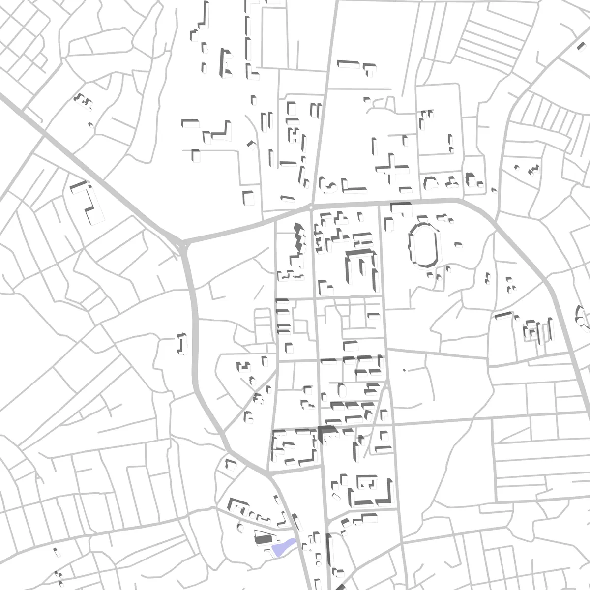 Nakhchivan Lageplan (2,5 km)
