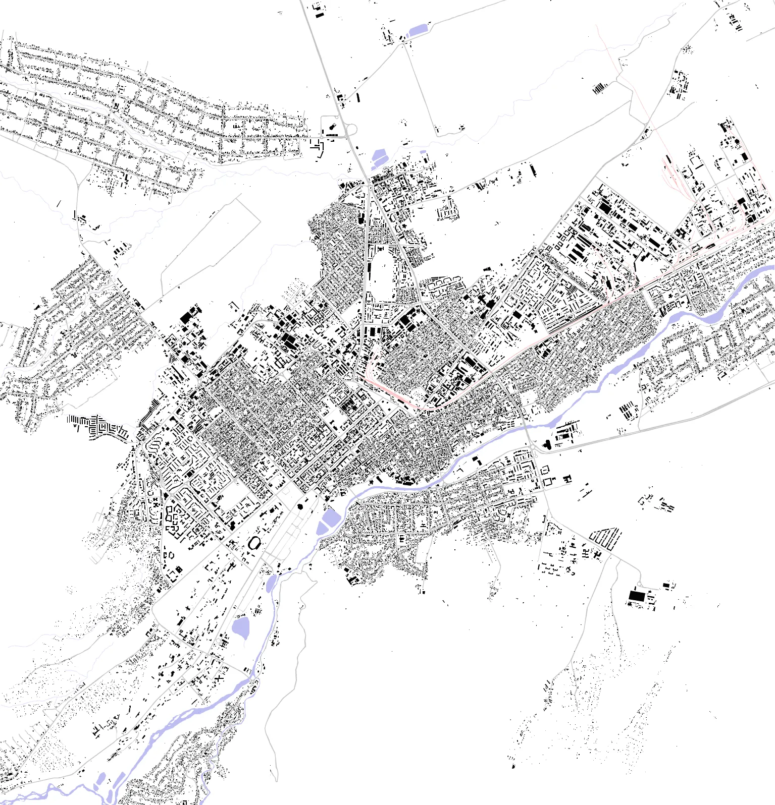 Nalchik figure ground plan