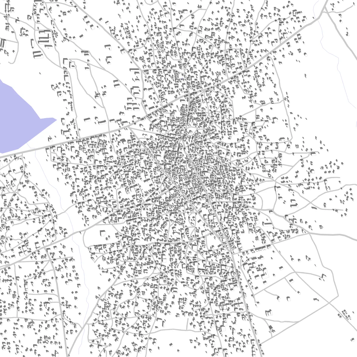 Nalerigu site plan (2.5 km)