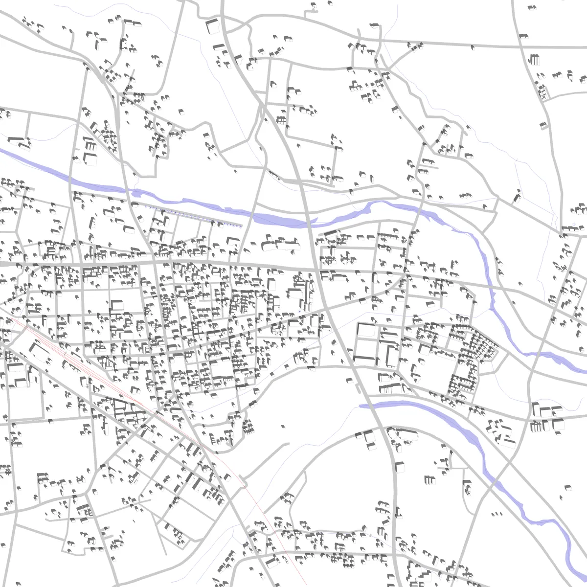 Namie Lageplan (2,5 km)