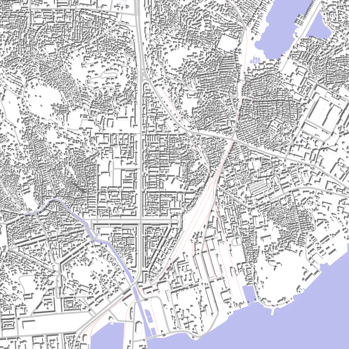 Nampo site plan (2.5 km)