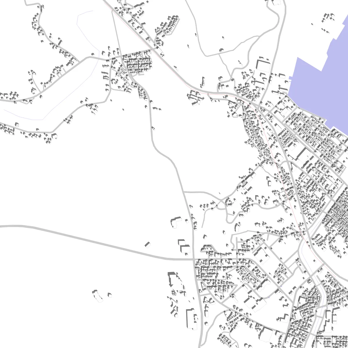 Nanao Lageplan (2,5 km)