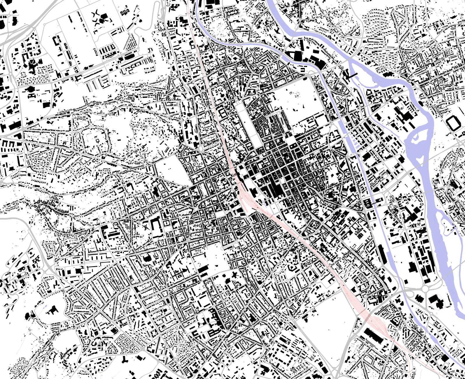 Nancy plan de masse