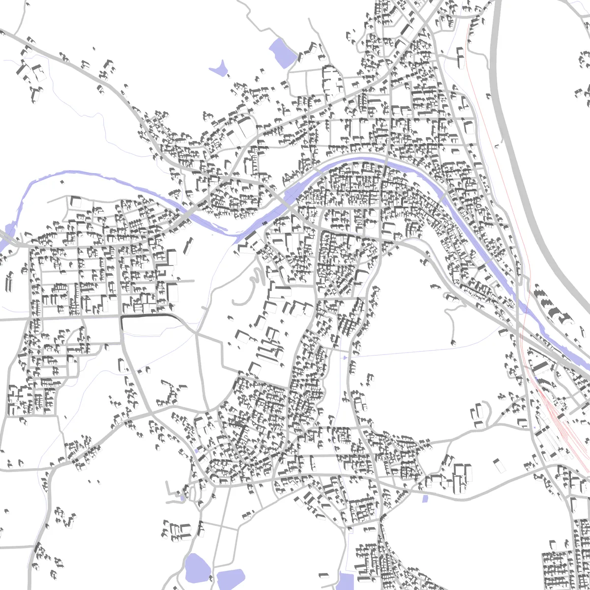 Nantan site plan (2.5 km)