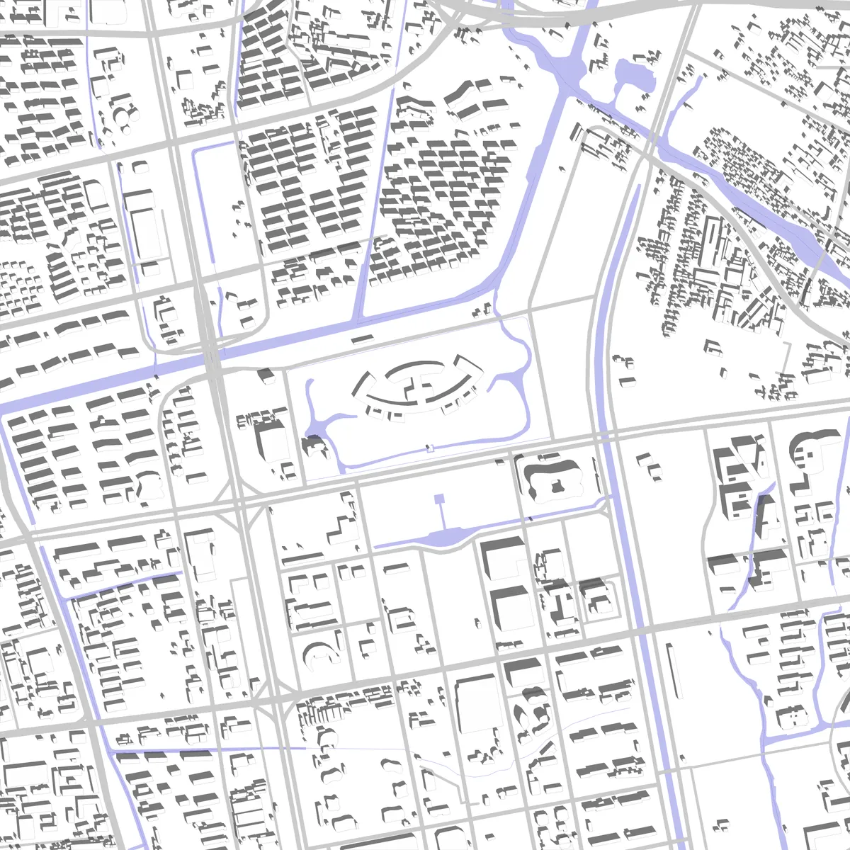 南通 场地现状图 (2.5 km)