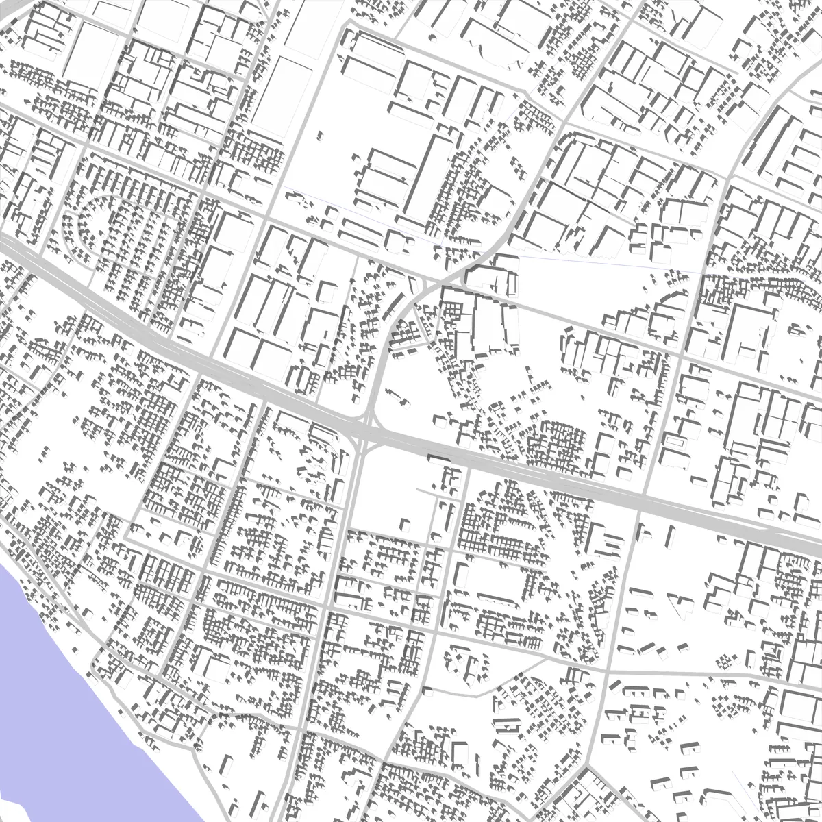 Nantou Lageplan (2,5 km)