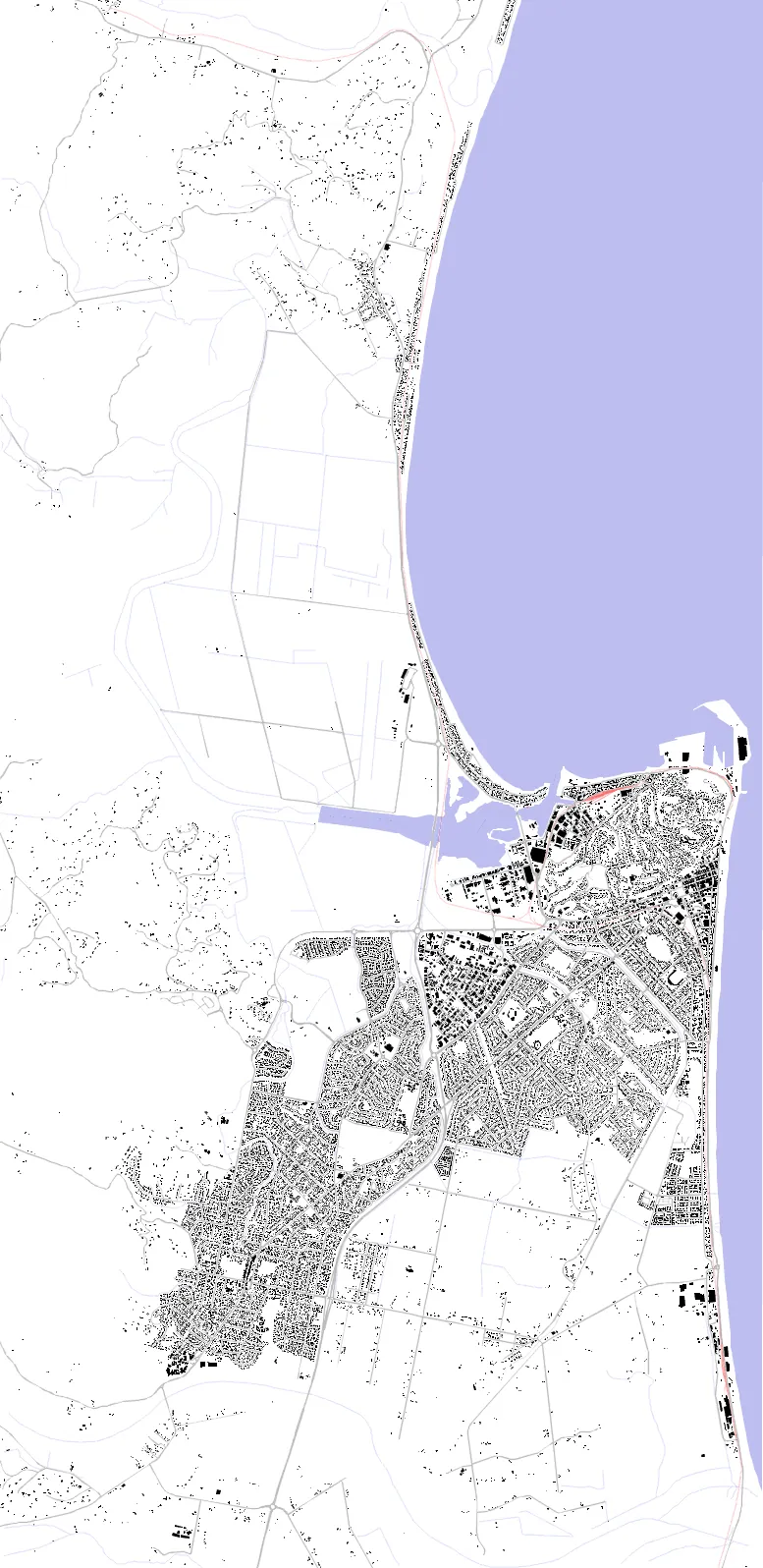 Napier Schwarzplan