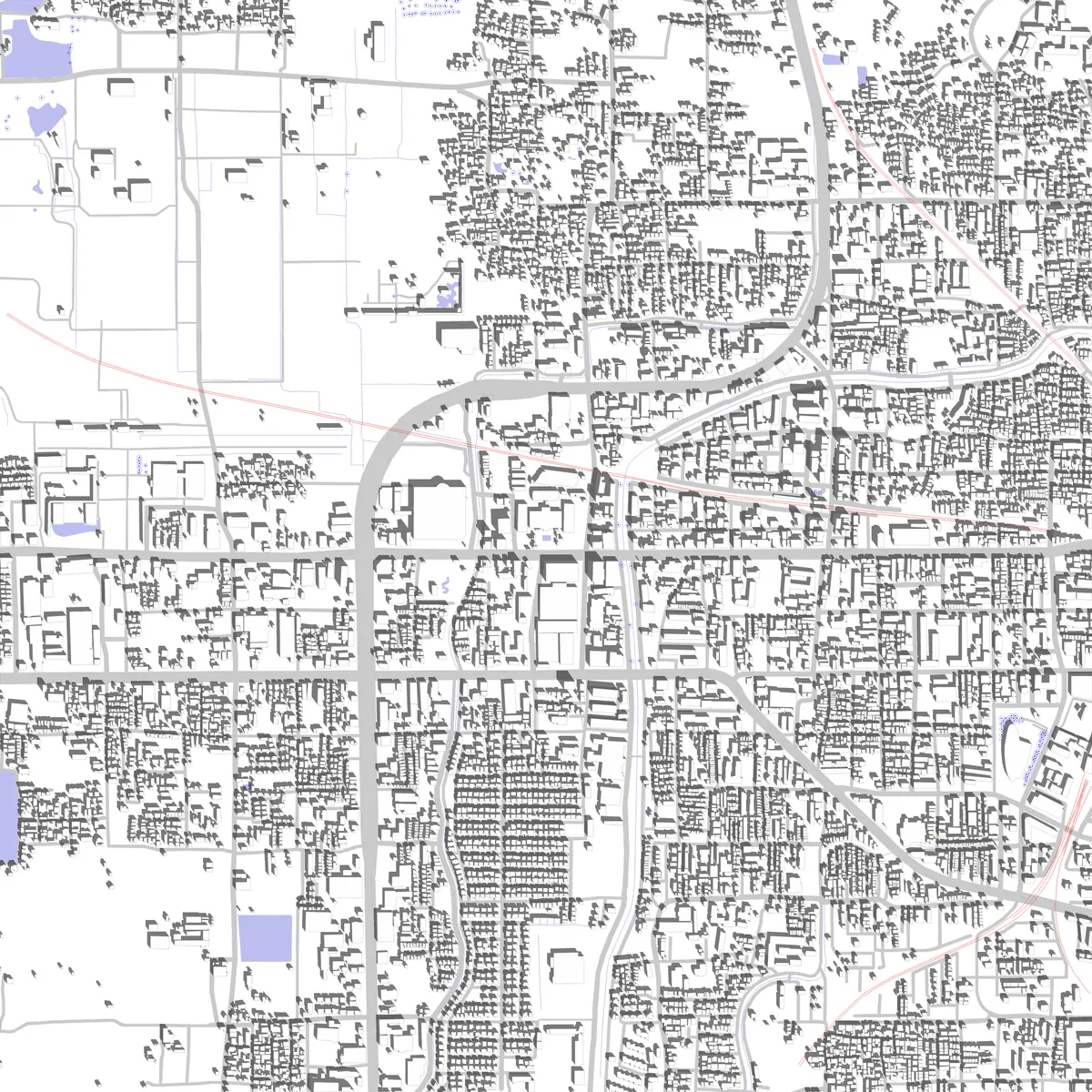 奈良 敷地図 (2.5 km)