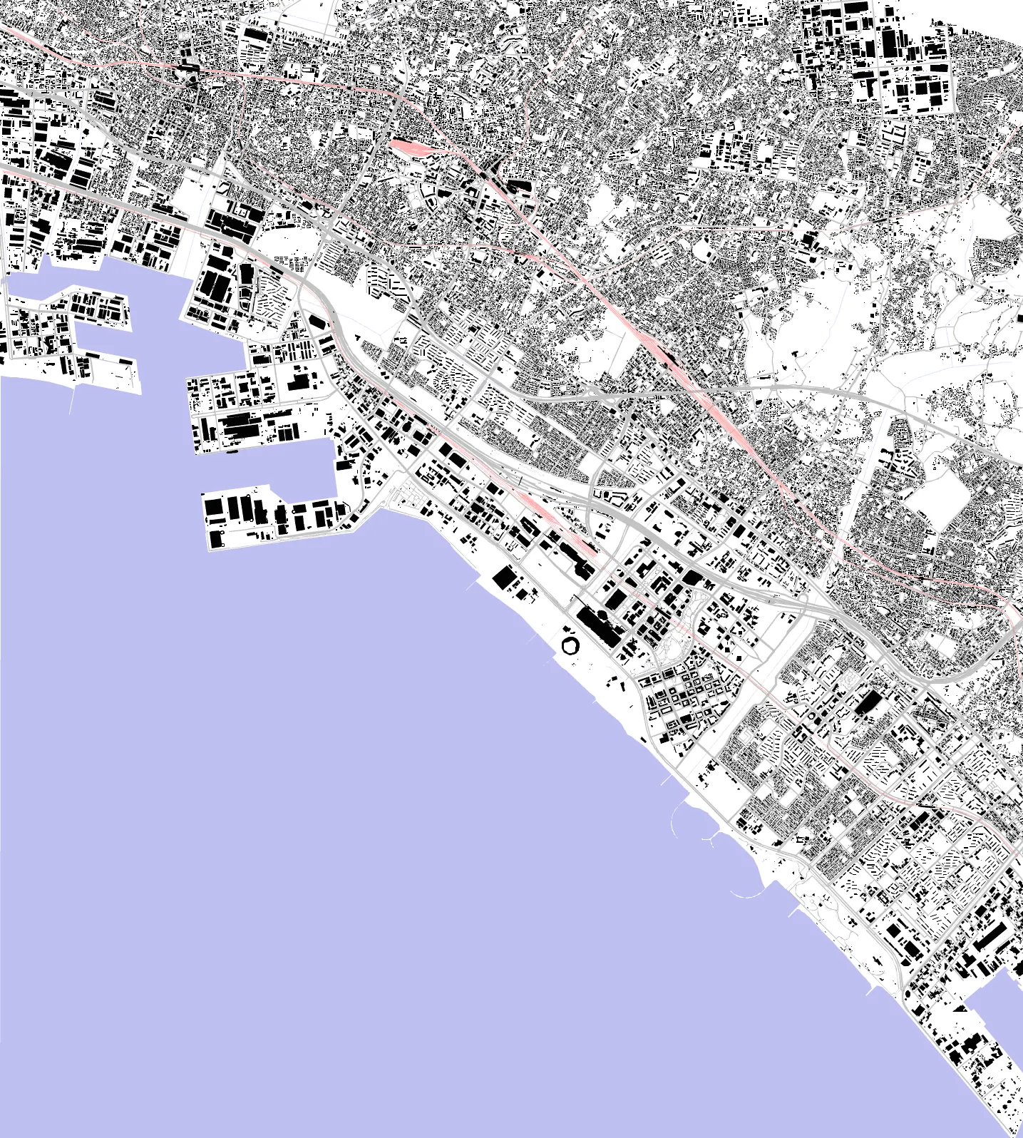 Narashino figure ground plan