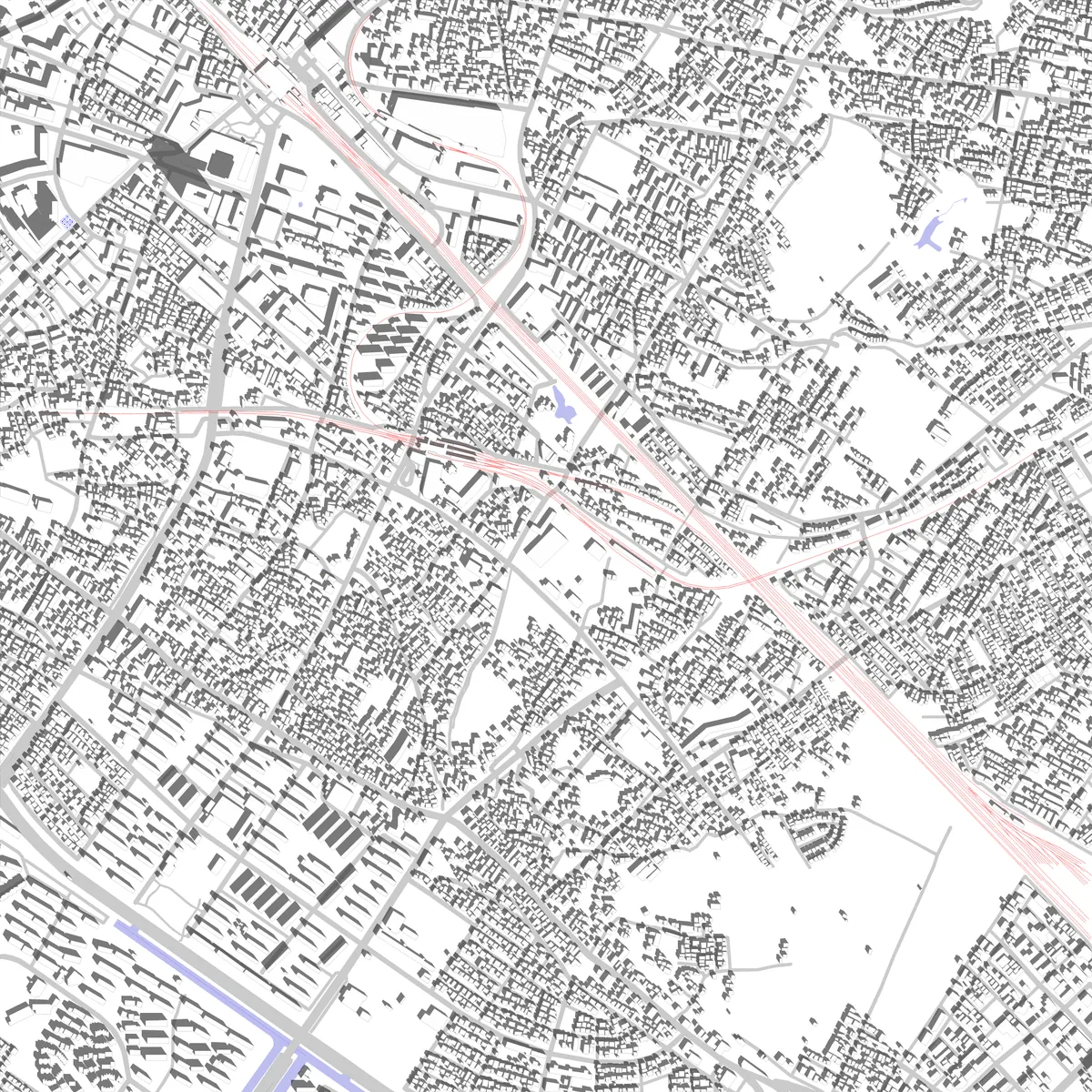Narashino site plan (2.5 km)