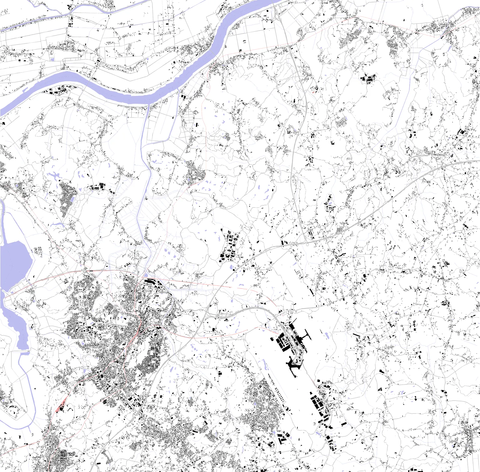Narita Schwarzplan