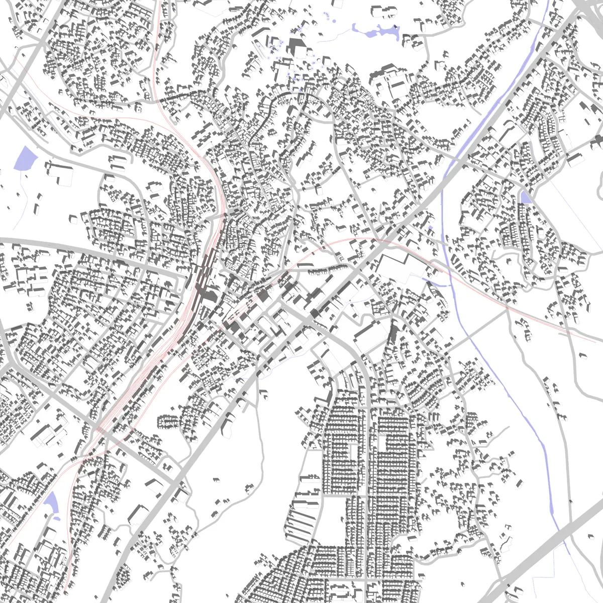 Narita Lageplan (2,5 km)
