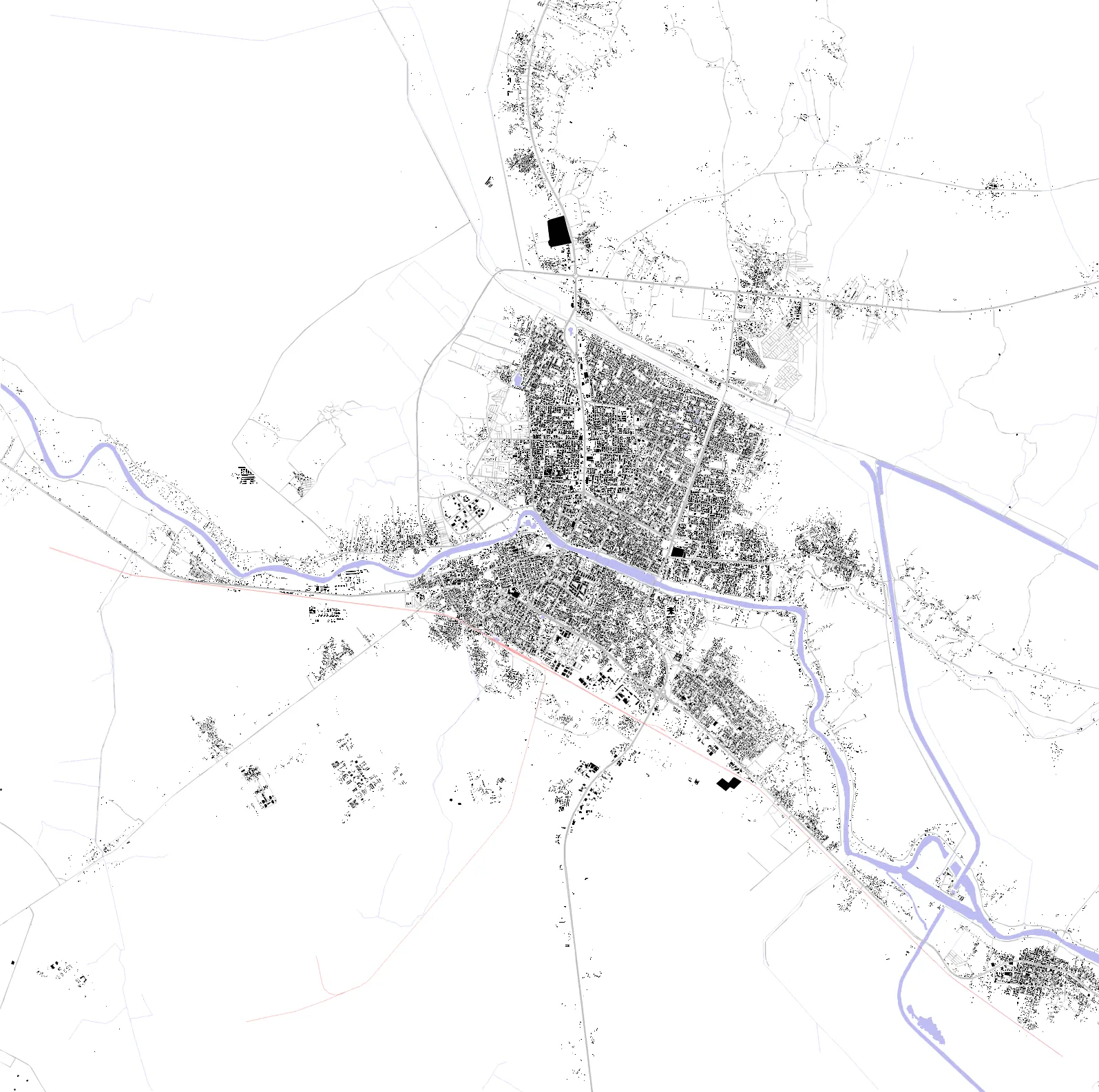 Nasiriyah figure ground plan