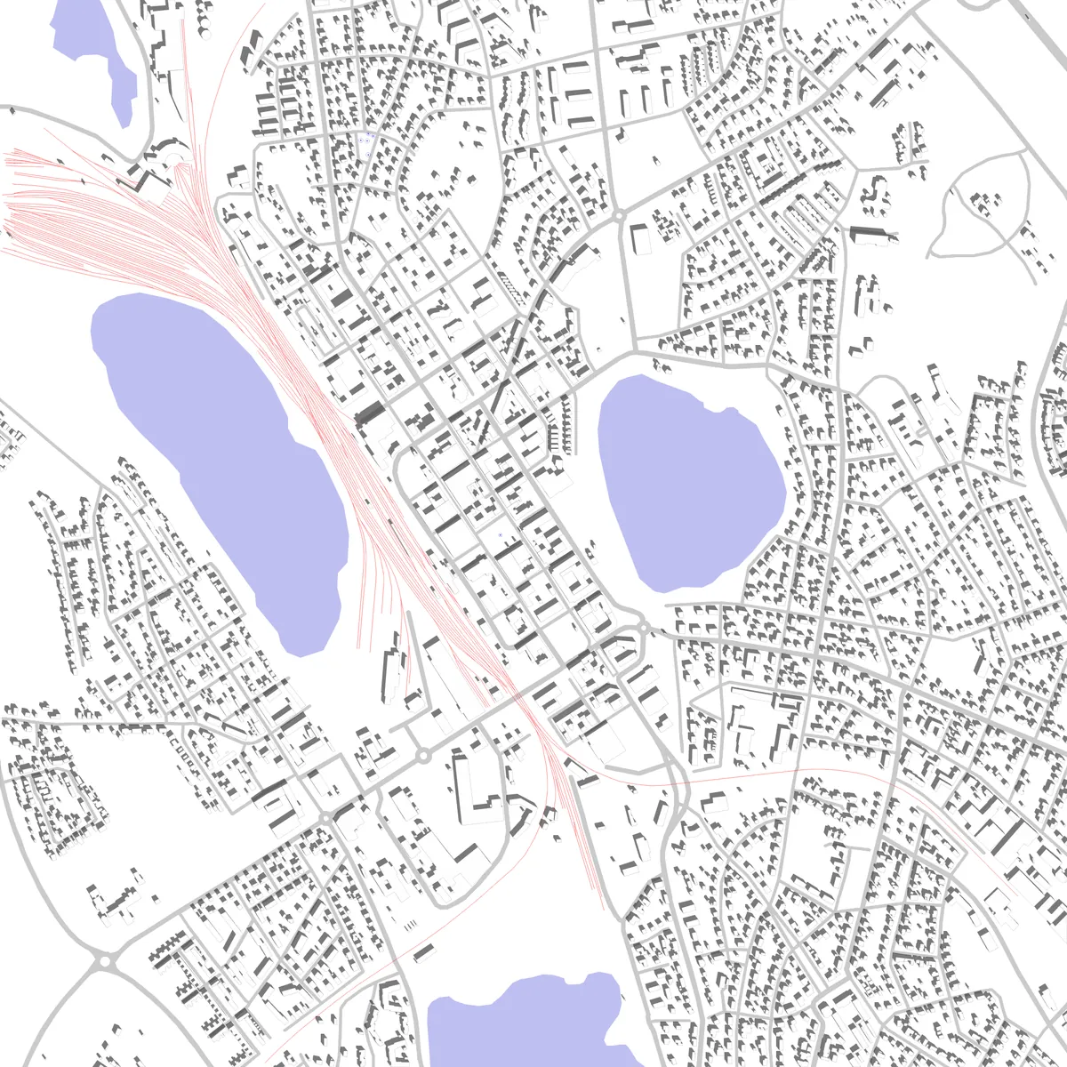 Nässjö Lageplan (2,5 km)