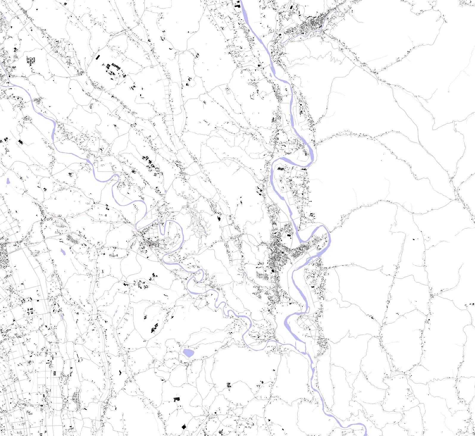 Nasukarasuyama figure ground plan