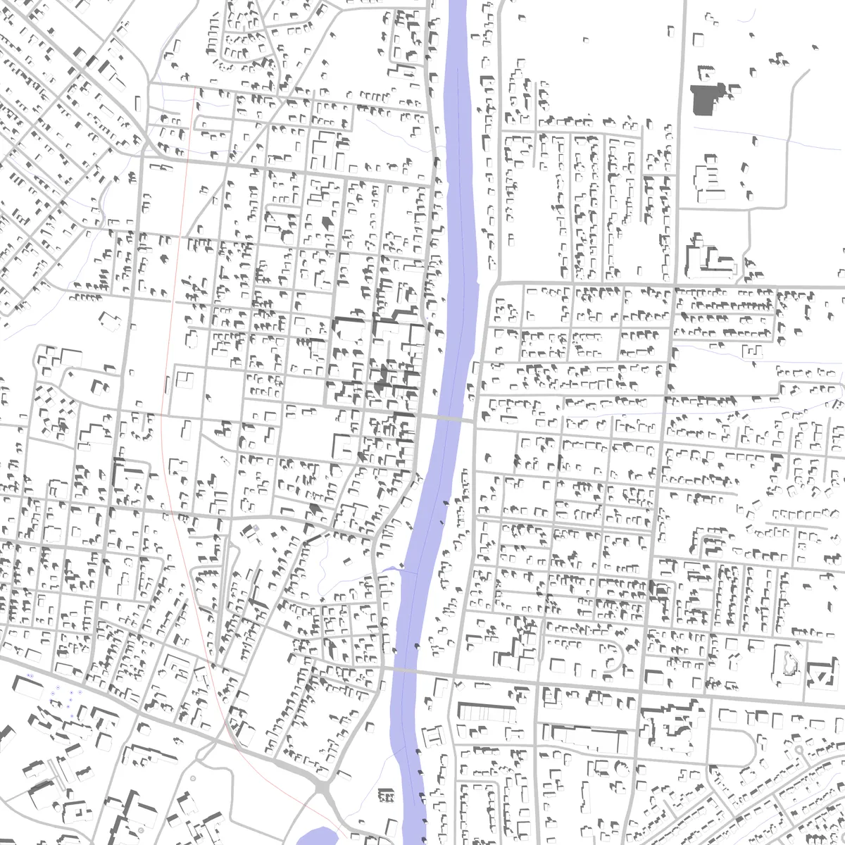Natchitoches site plan (2.5 km)