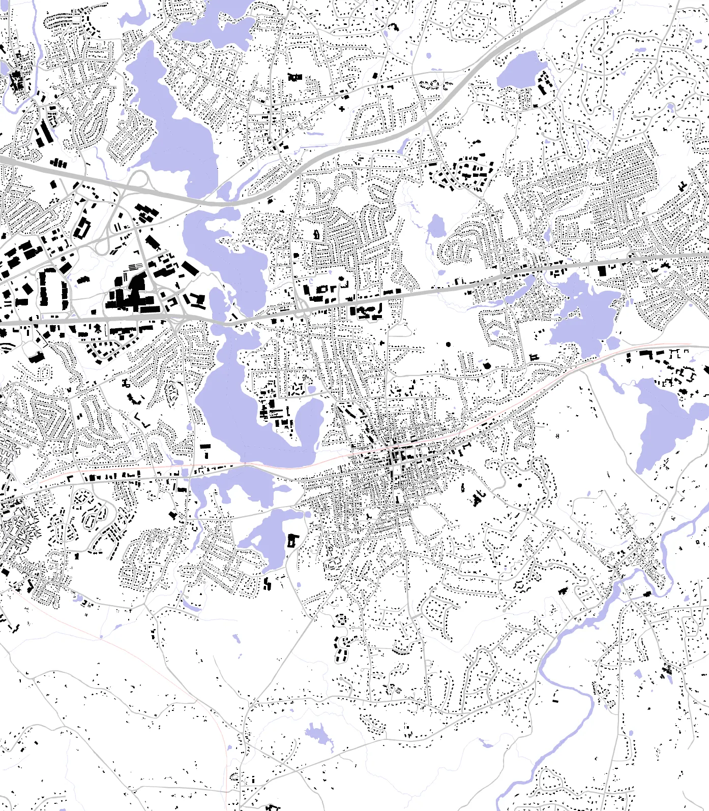 Natick Schwarzplan