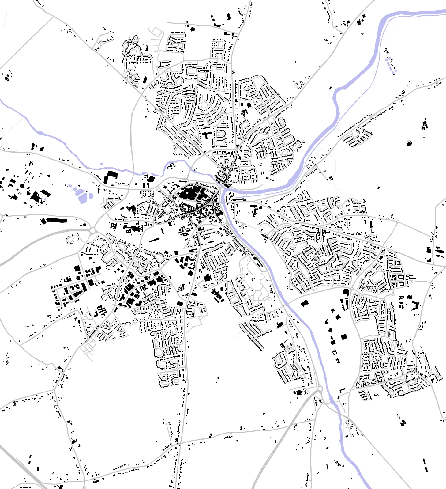 Navan figure ground plan