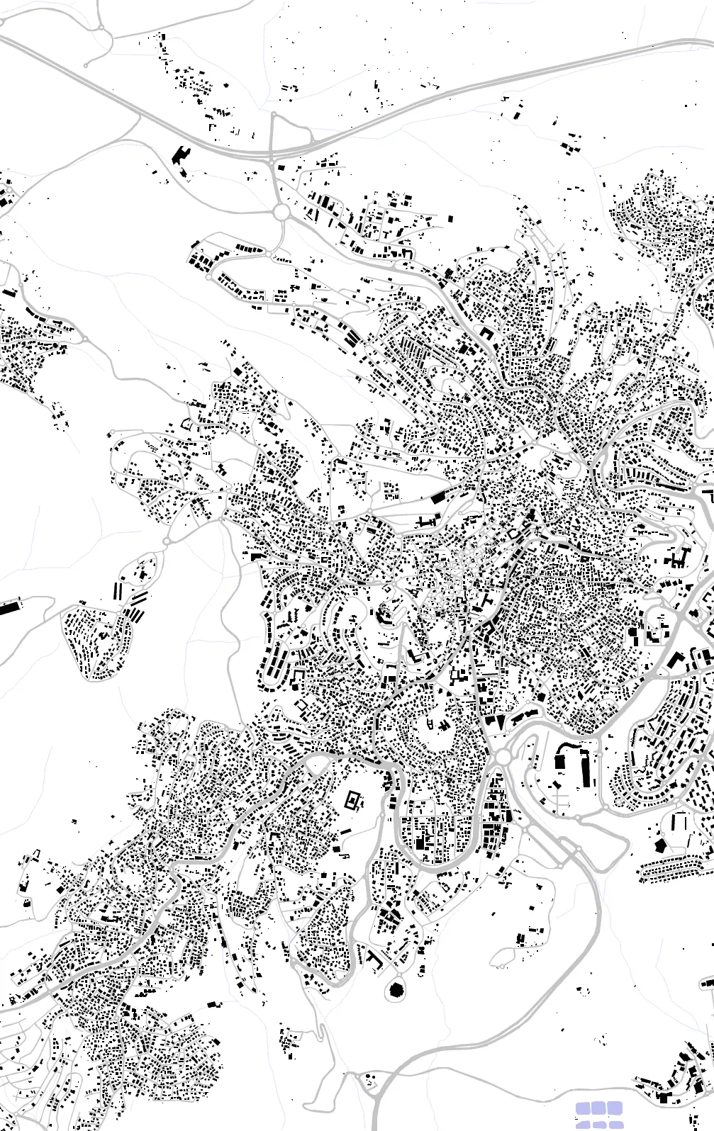 Nazareth figure ground plan