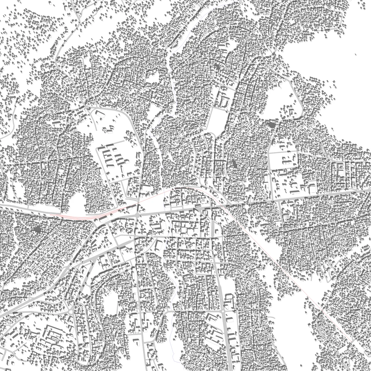 Ndalatando Lageplan (2,5 km)