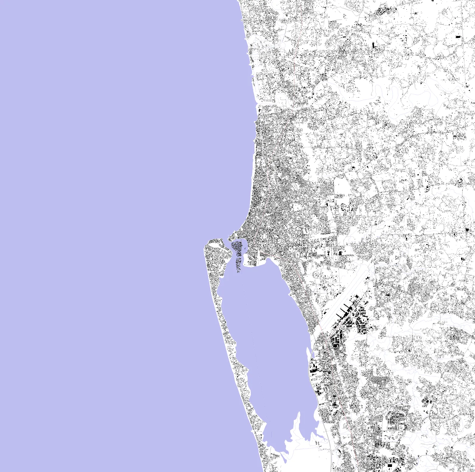Negombo Schwarzplan