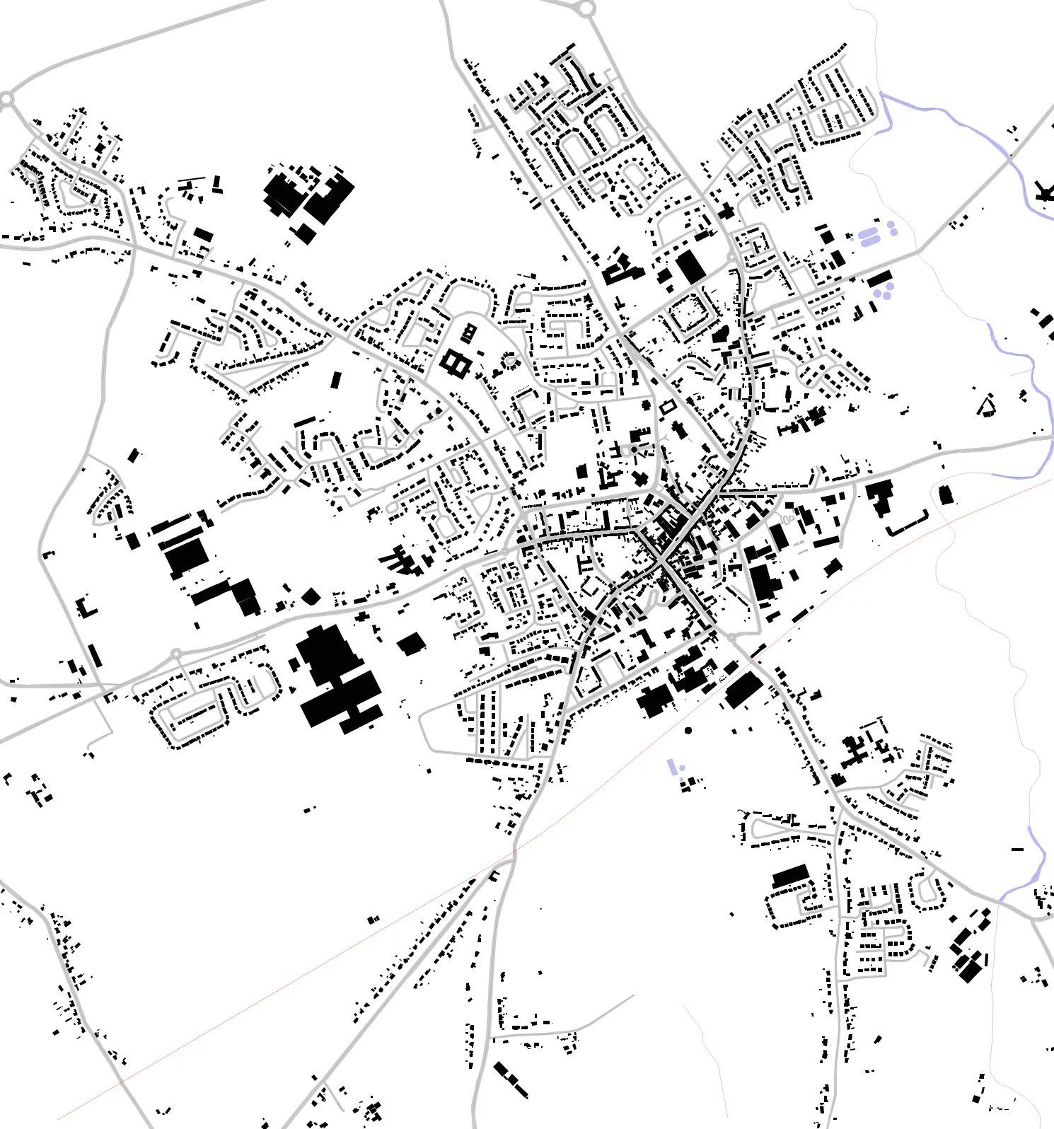 Nenagh figure ground plan