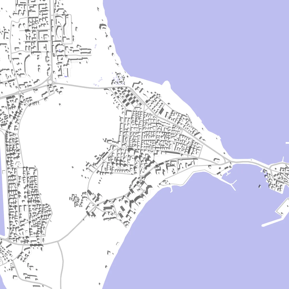 Nesebar Lageplan (2,5 km)