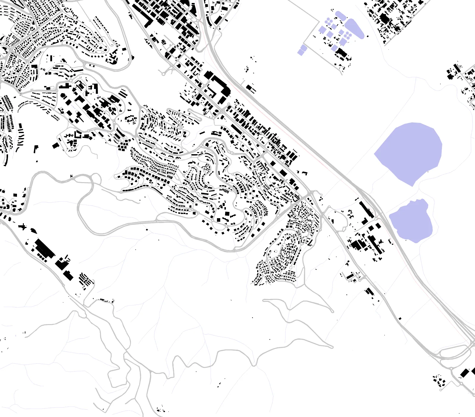 Nesher figure ground plan