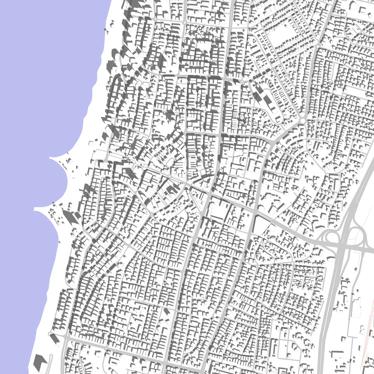 Netanya site plan (2.5 km)