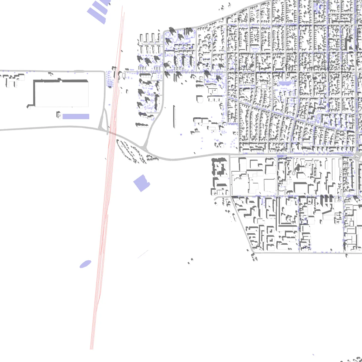 Neu-Isenburg site plan (2.5 km)