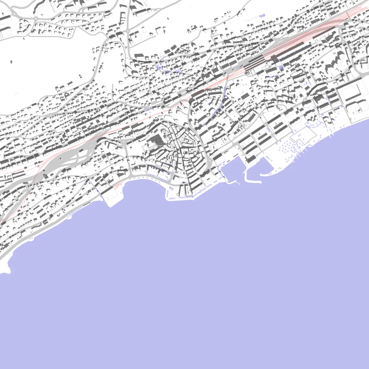 Neuchâtel site plan (2.5 km)