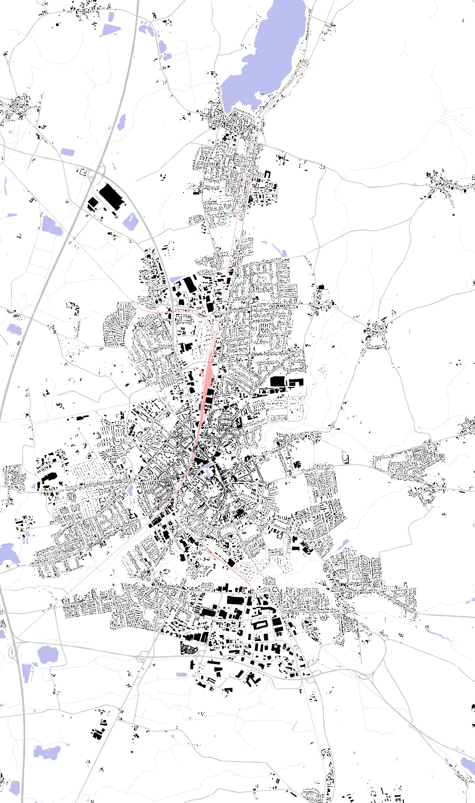 Neumünster Schwarzplan