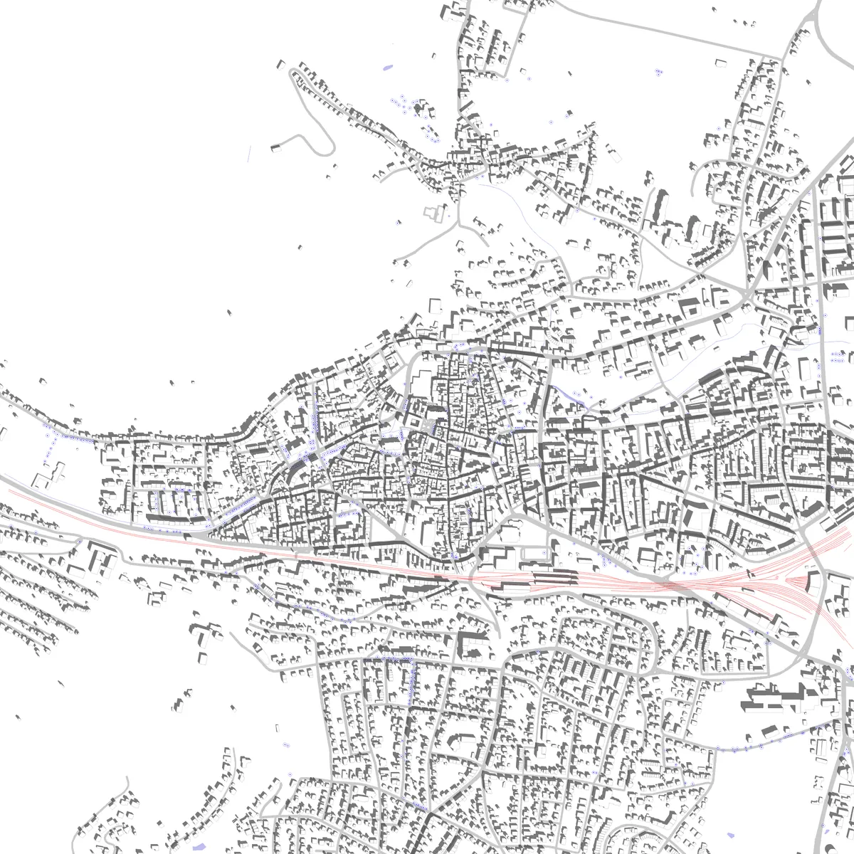 Neustadt an der Weinstraße Lageplan (2,5 km)