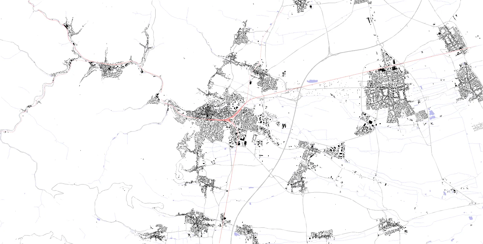 Neustadt an der Weinstraße Schwarzplan