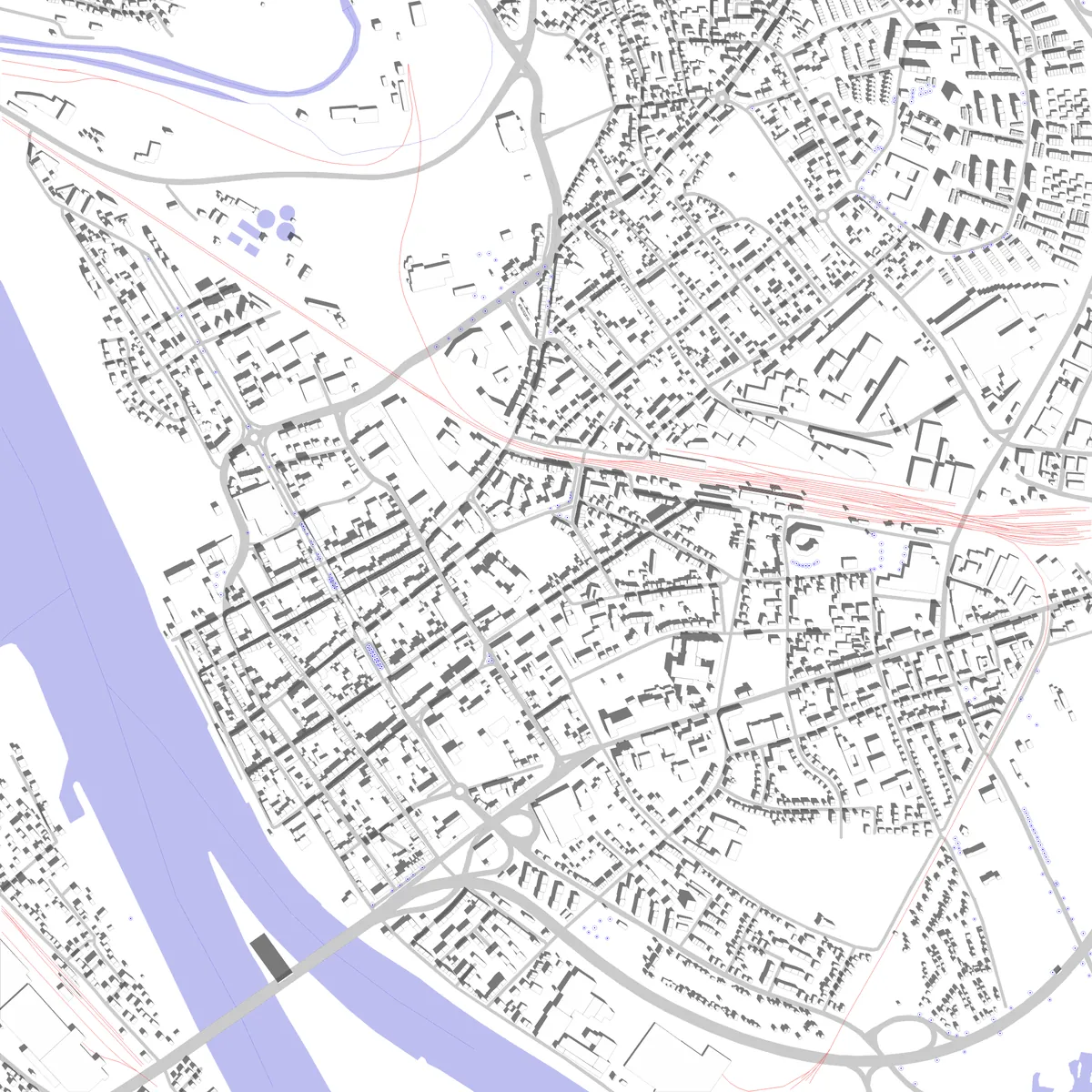 Neuwied site plan (2.5 km)
