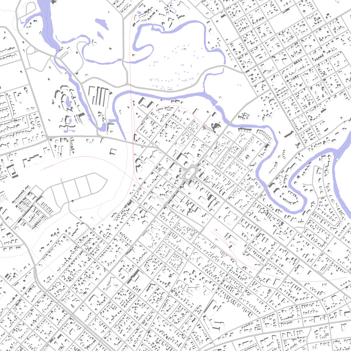 New Braunfels site plan (2.5 km)