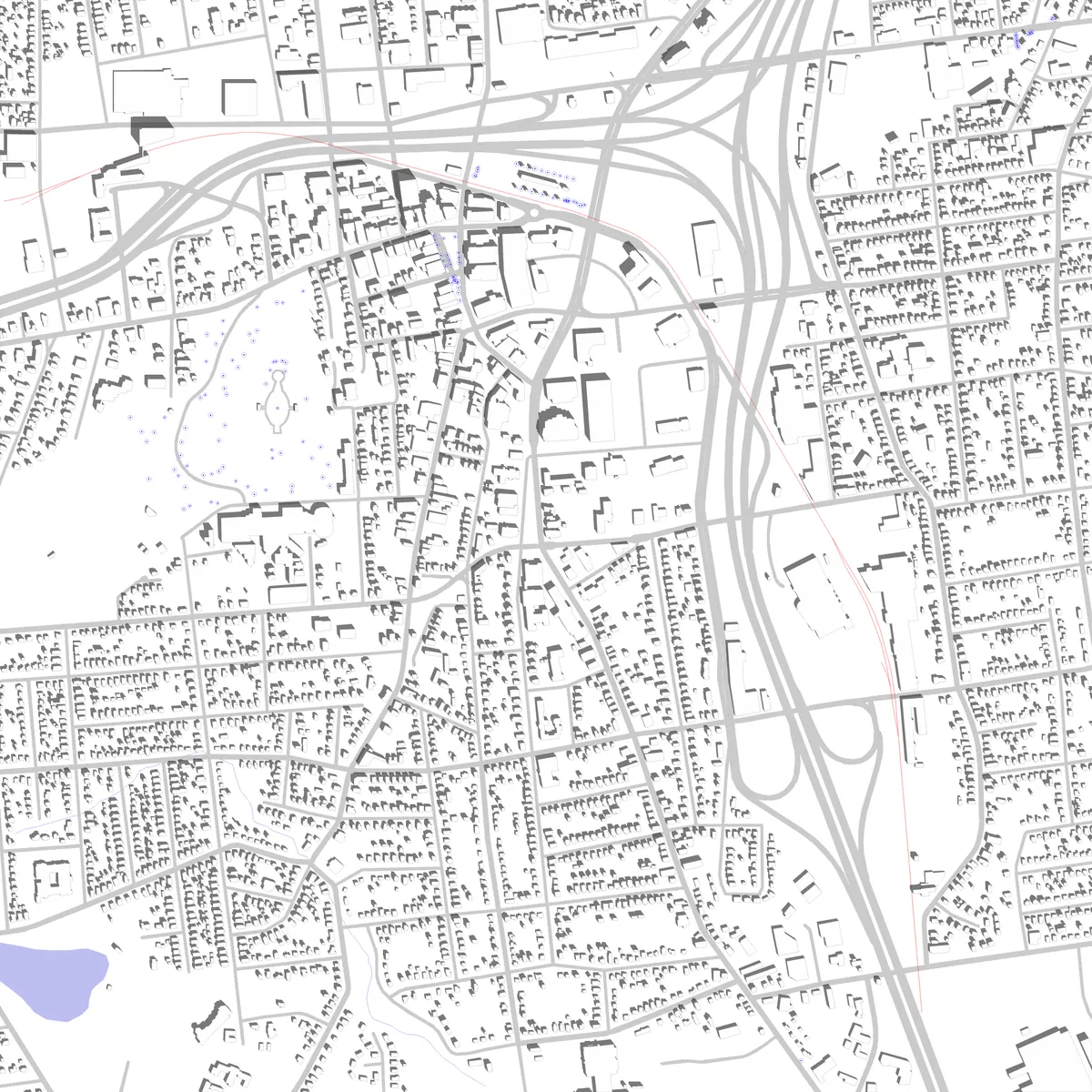 New Britain site plan (2.5 km)