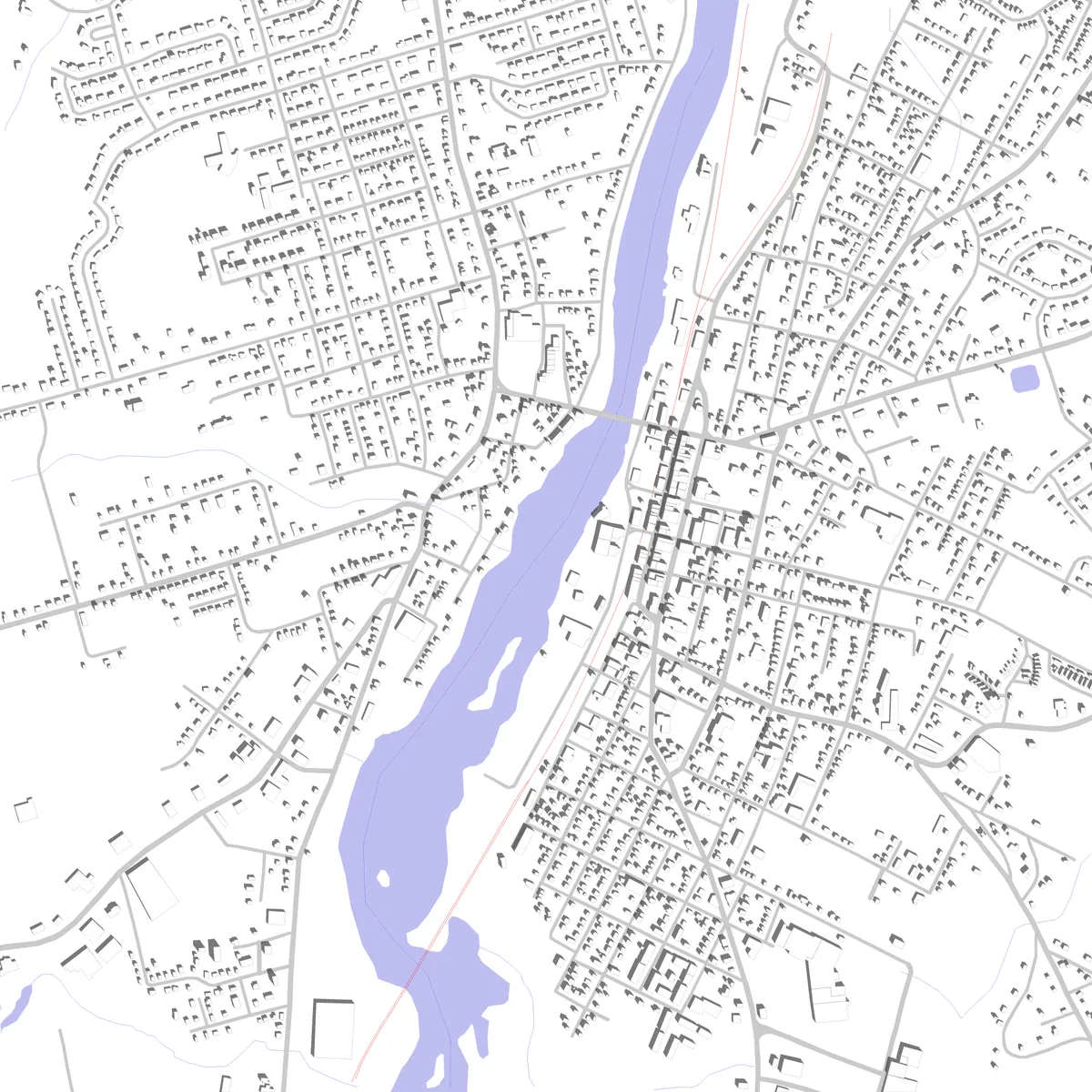 New Glasgow site plan (2.5 km)